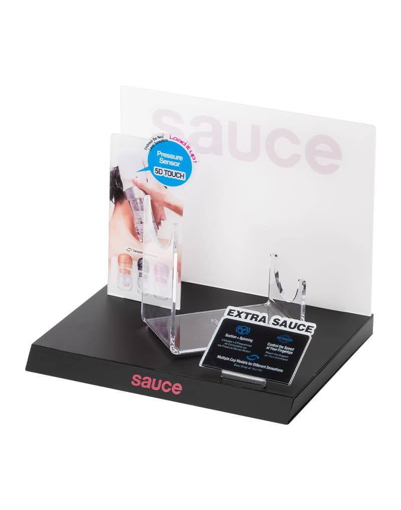 Sauce - Display - Zwart, Roze & Wit 2
