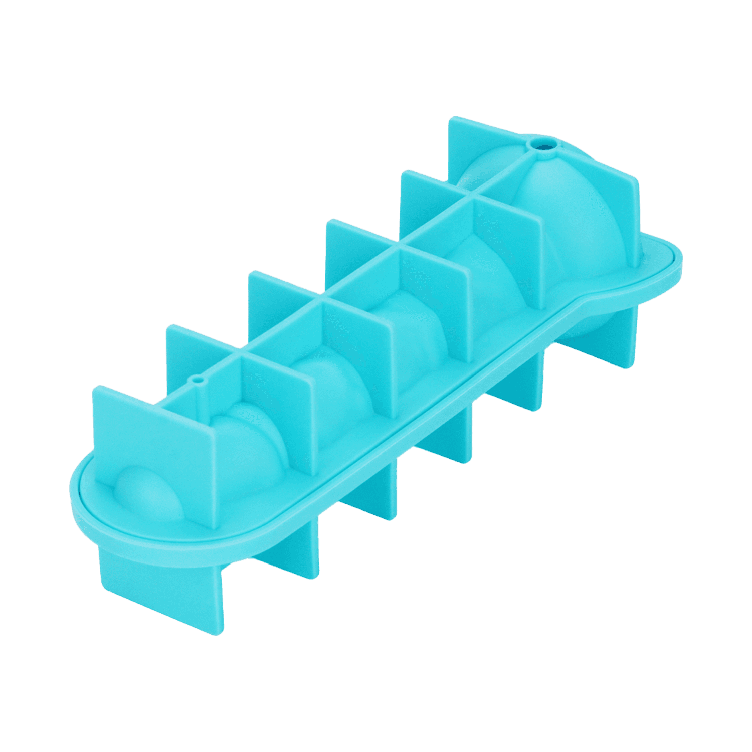 LoveToy - Siliconen IJsblokjesvorm - Realistische Penis - Blauw 6