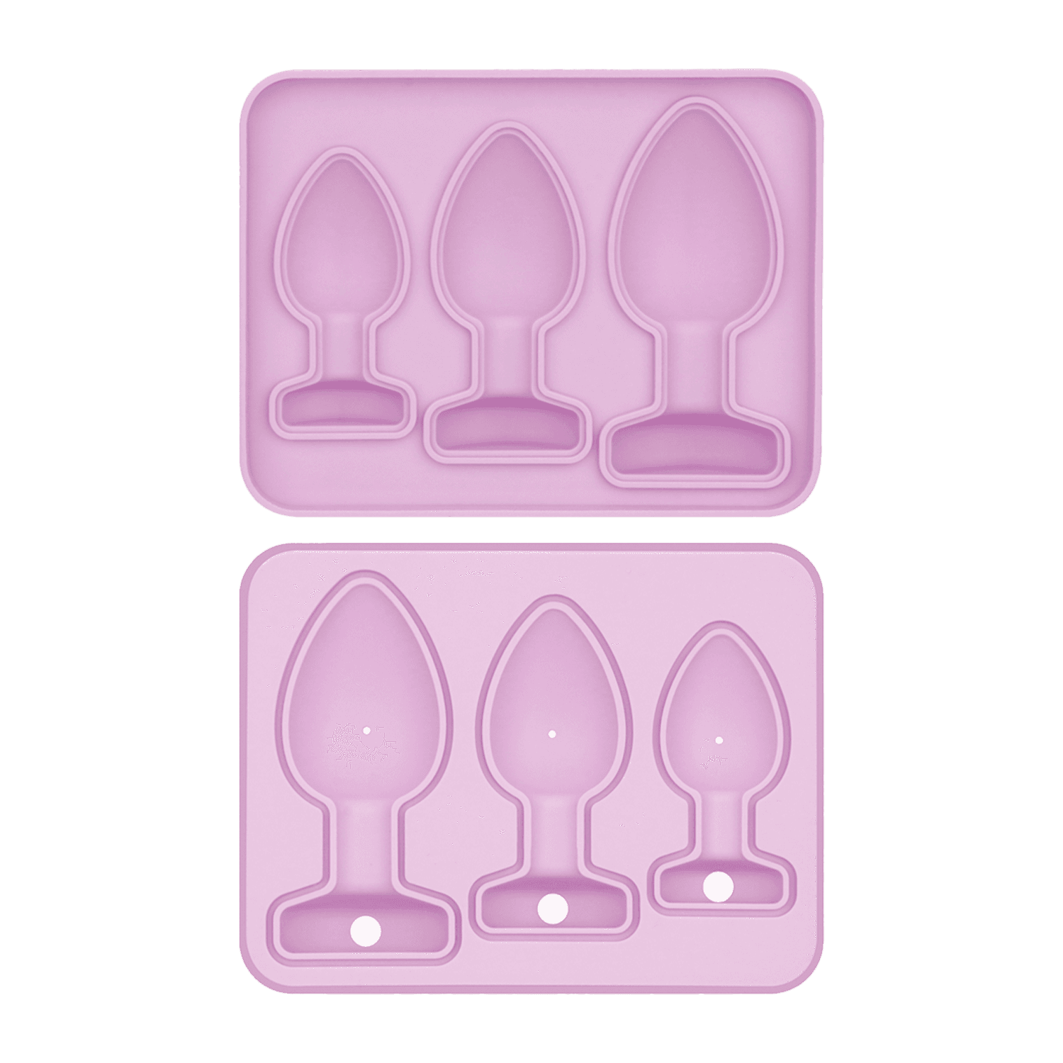 LoveToy - Siliconen IJsblokjesvorm - Buttplug - Roze 5