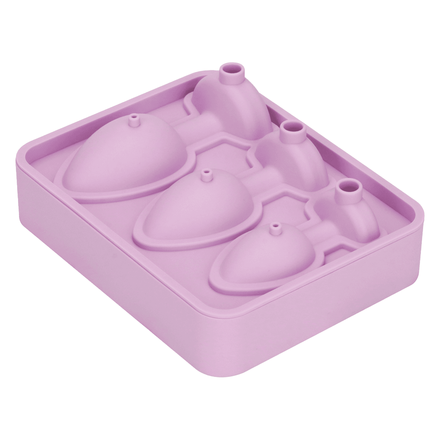 LoveToy - Siliconen IJsblokjesvorm - Buttplug - Roze 6