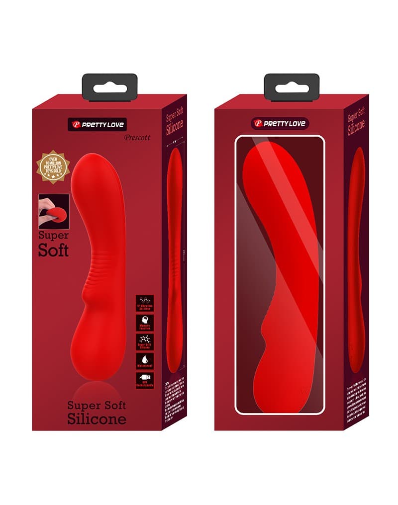 Pretty Love - Matt - G-Spot Vibrator - Rood 2