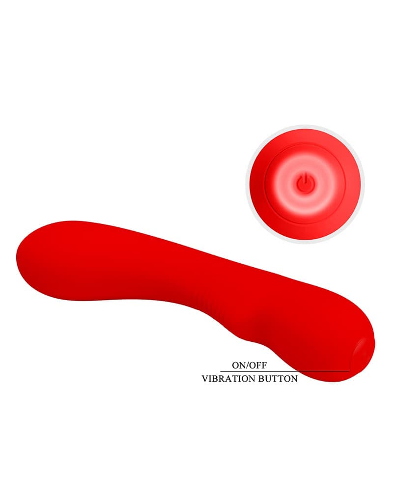 Pretty Love - Matt - G-Spot Vibrator - Rood 7