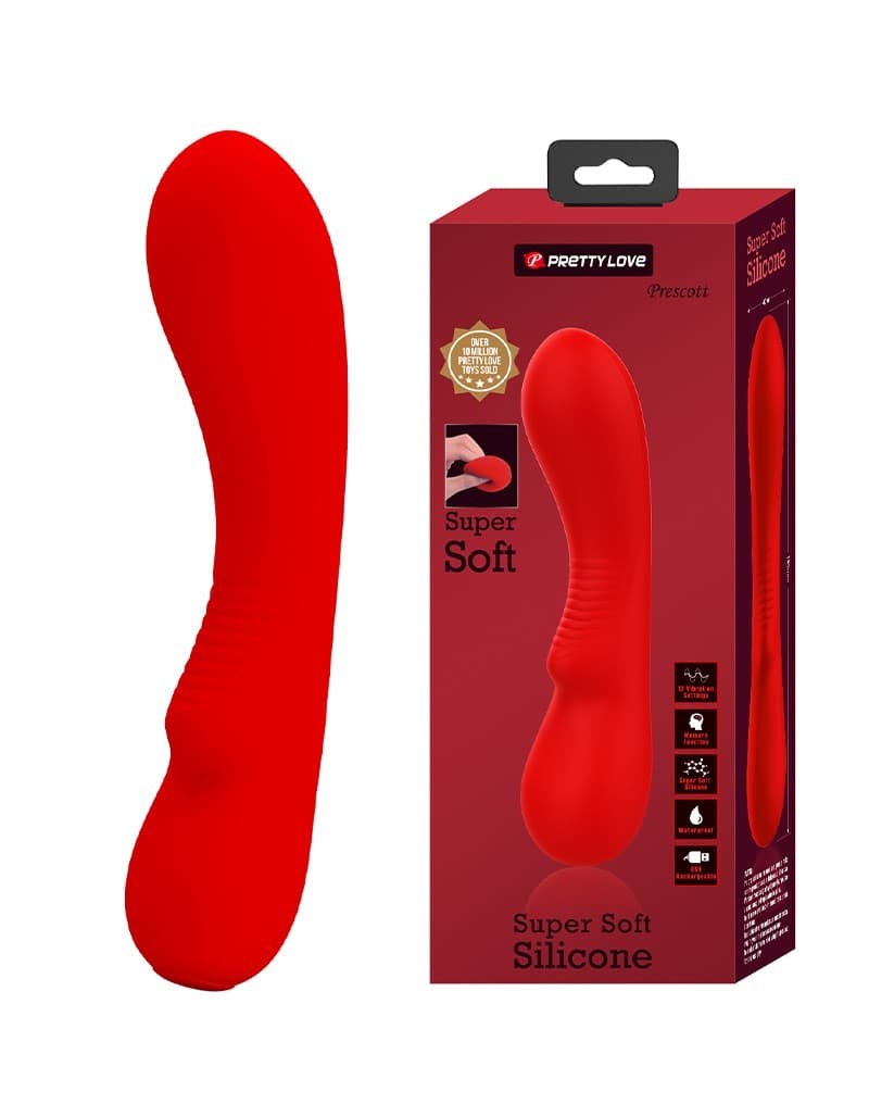 Pretty Love - Matt - G-Spot Vibrator - Rood 10