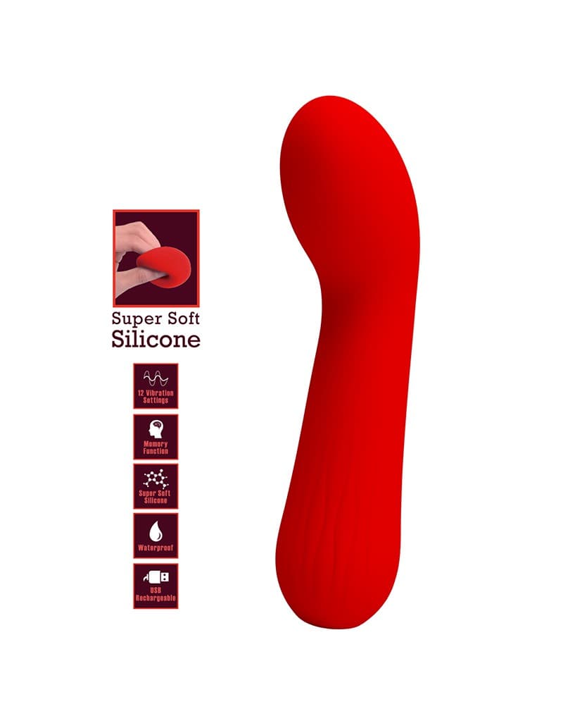 Pretty Love - Faun - G-Spot Vibrator - Rood 8