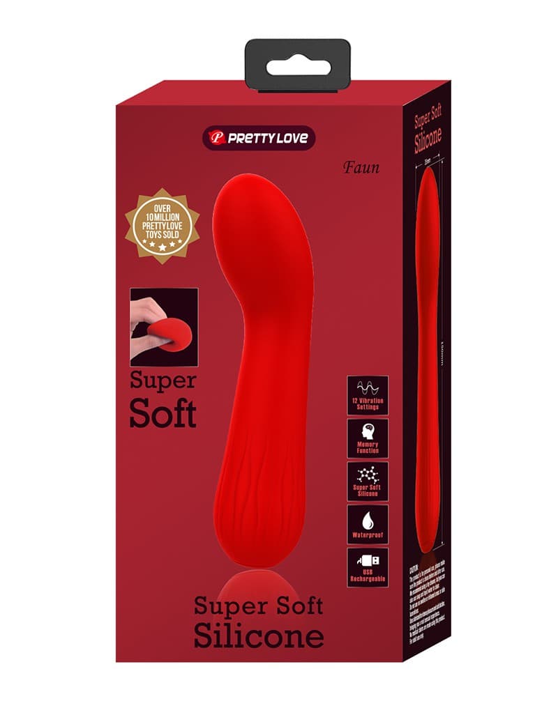 Pretty Love - Faun - G-Spot Vibrator - Rood 2