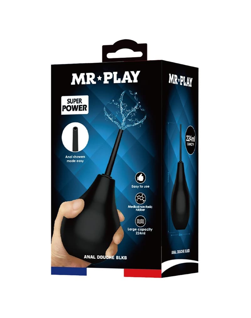 Mr. Play - Anaal Douche - BLKB - Zwart 2