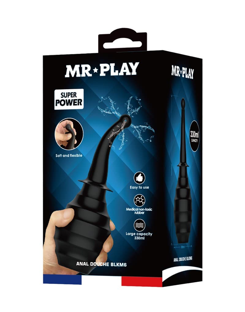 Mr. Play - Anaal Douche - BLKM6 - Zwart 2