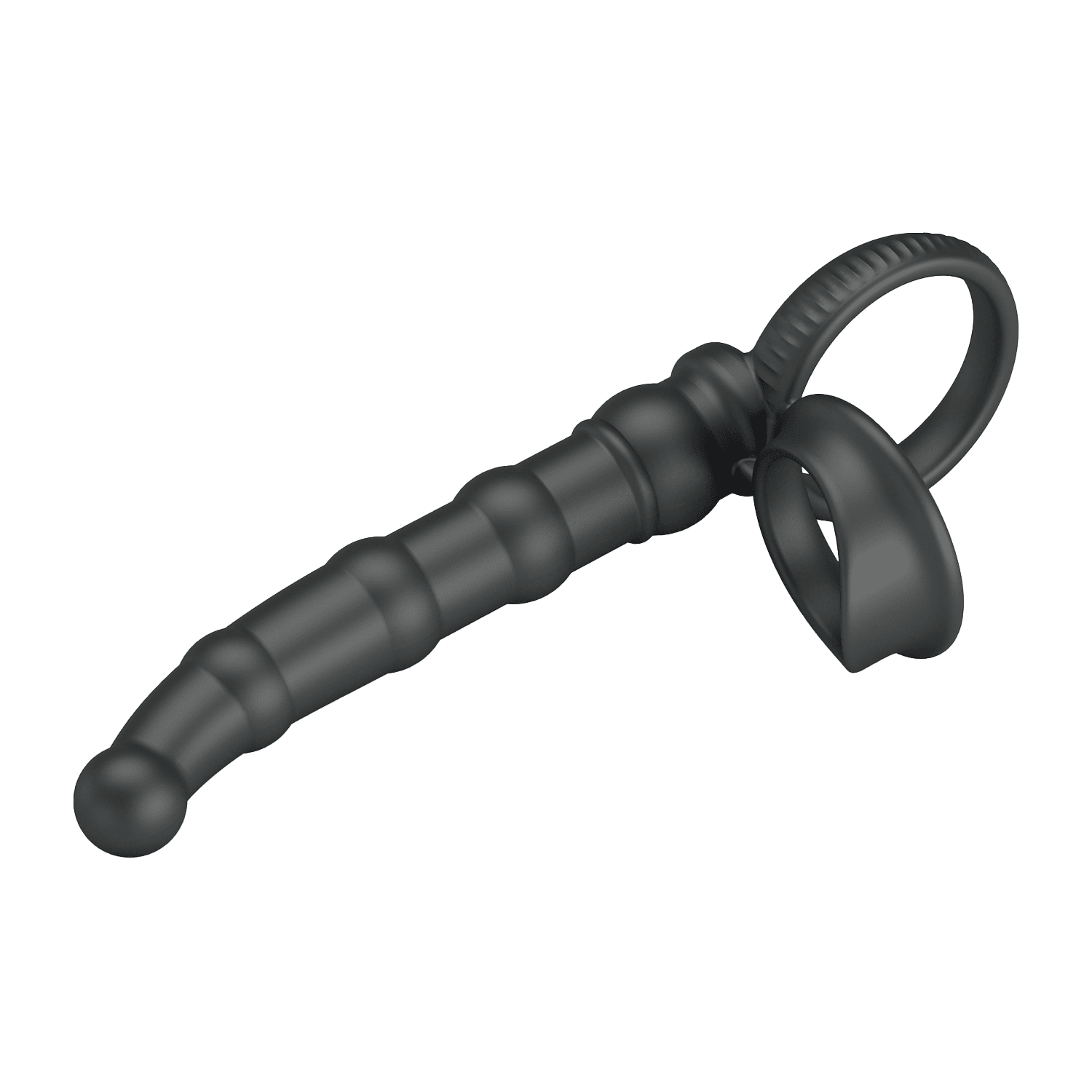 PL - Tatum - Anale vibrator met penisring - Zwart 5