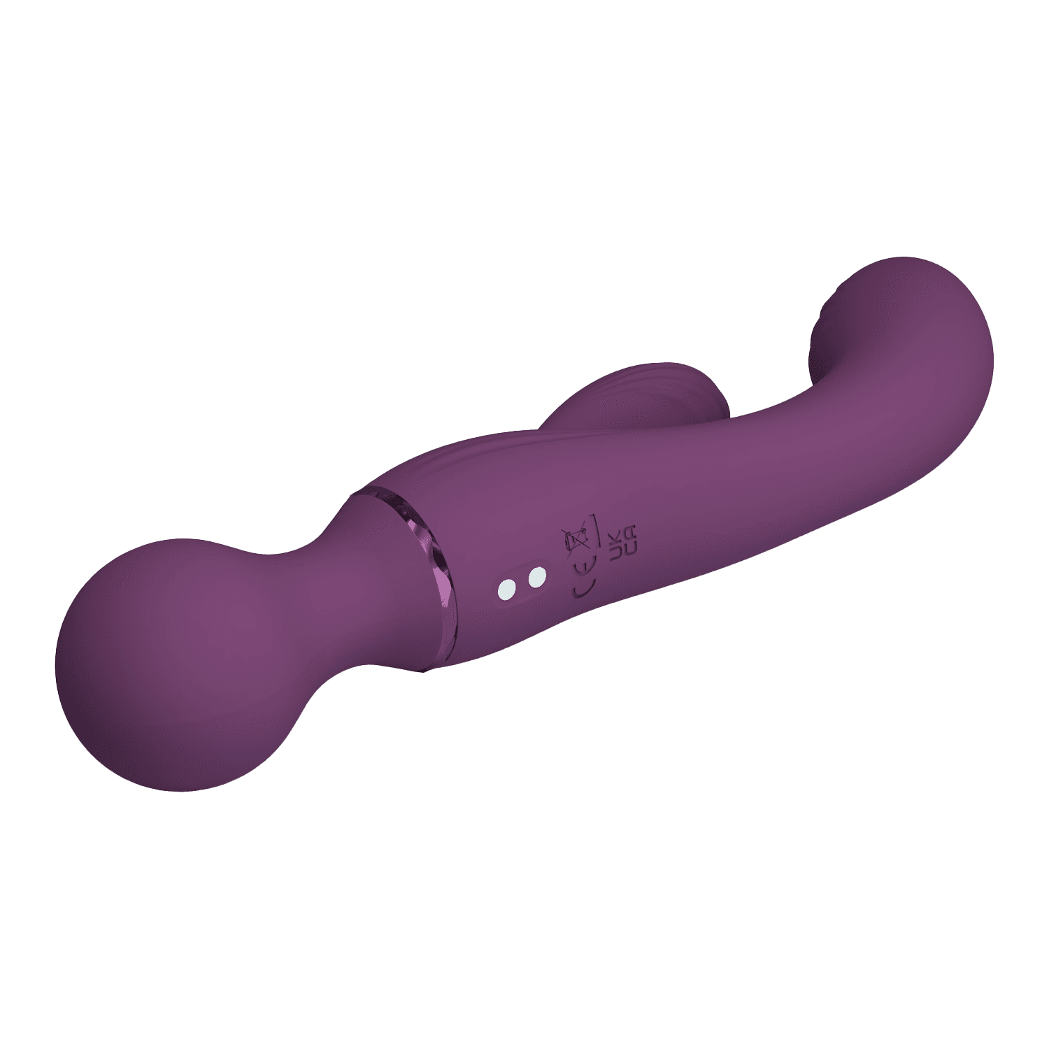 PL - Allrounder - Rabbit Vibrator - Bordeauxrood 6