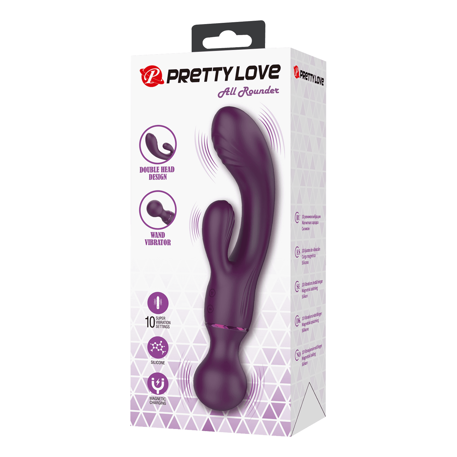 PL - Allrounder - Rabbit Vibrator - Bordeauxrood 7
