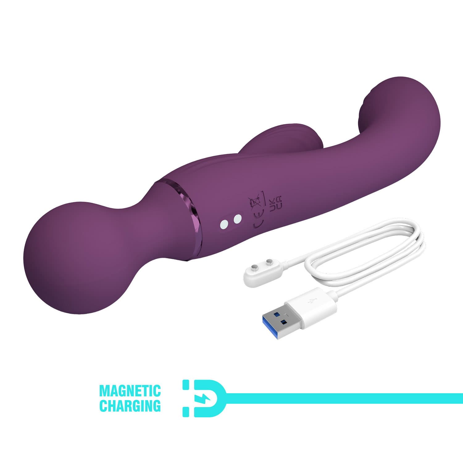PL - Allrounder - Rabbit Vibrator - Bordeauxrood 9