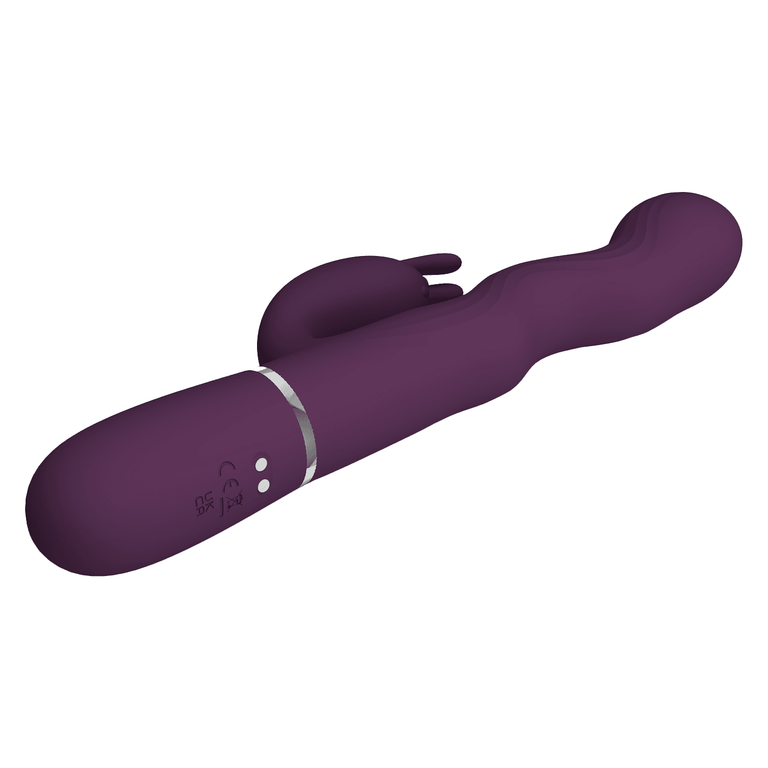 PL - Laurens - Rabbit Vibrator - Burgundy 5