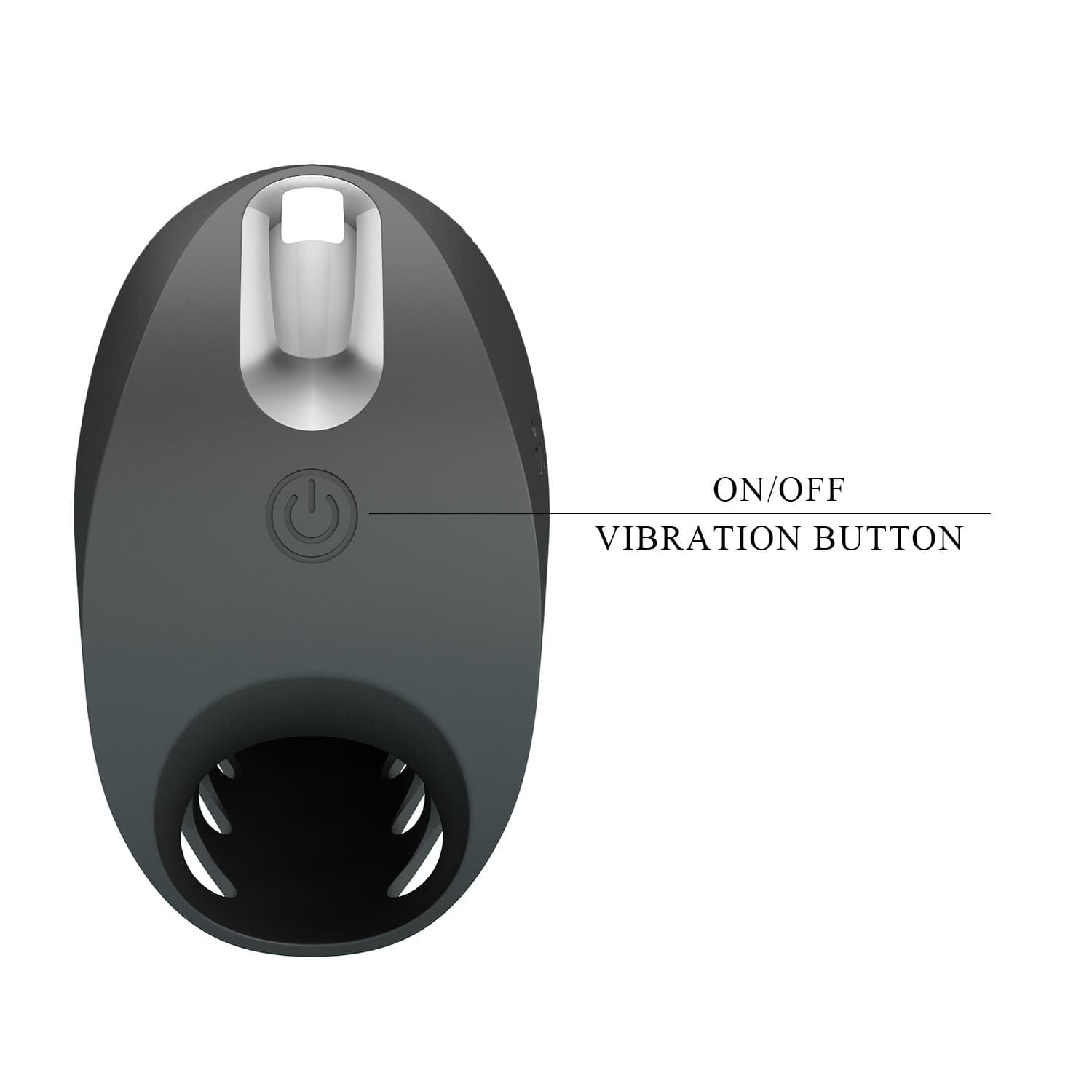PL - Camelia - Vinger Vibrator - Zwart 10