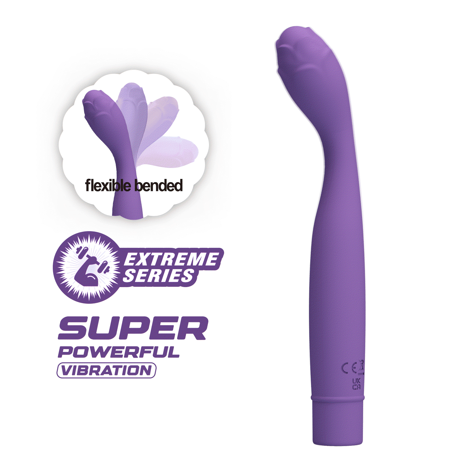 PL - Hilary - Buigzame G-spot vibrator - Paars 10