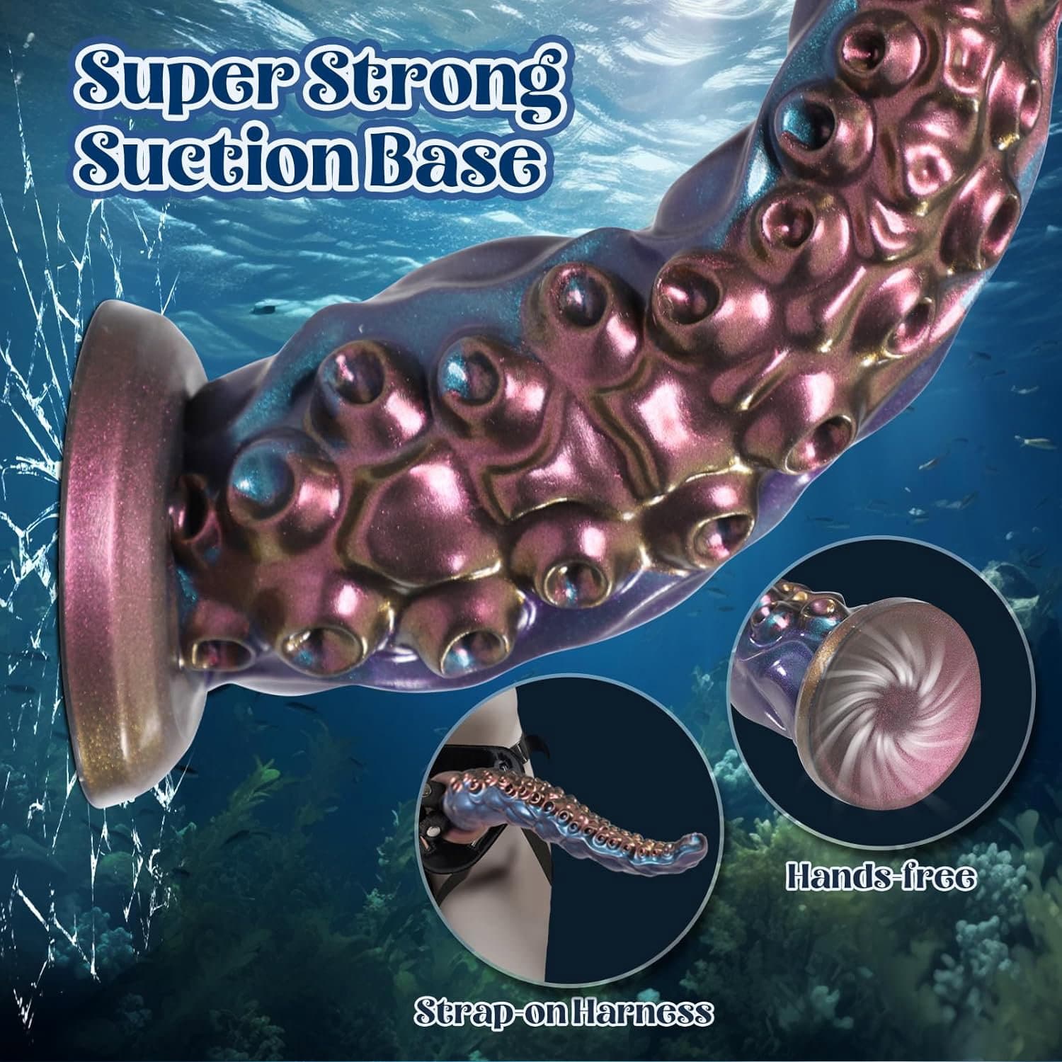 Power Monsters - Maelstrom Beastlord - Tentakel Dildo - Mix Color 7