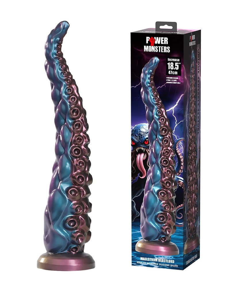 Power Monsters - Maelstrom Beastlord - Tentakel Dildo - Mix Color 1