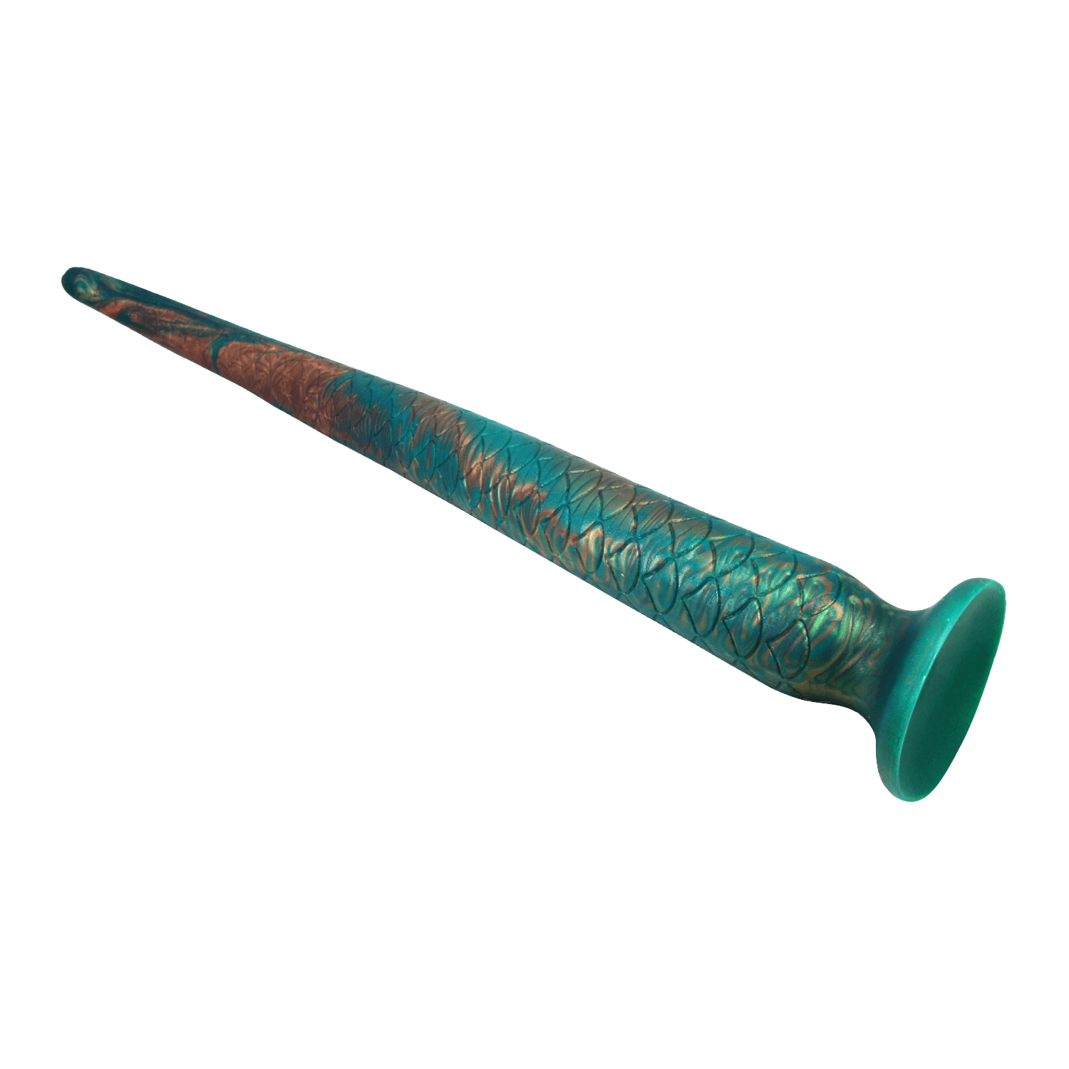 Power Monsters - Verdant Titan - Mythical Beast-Tail Dildo - Mix Color 8