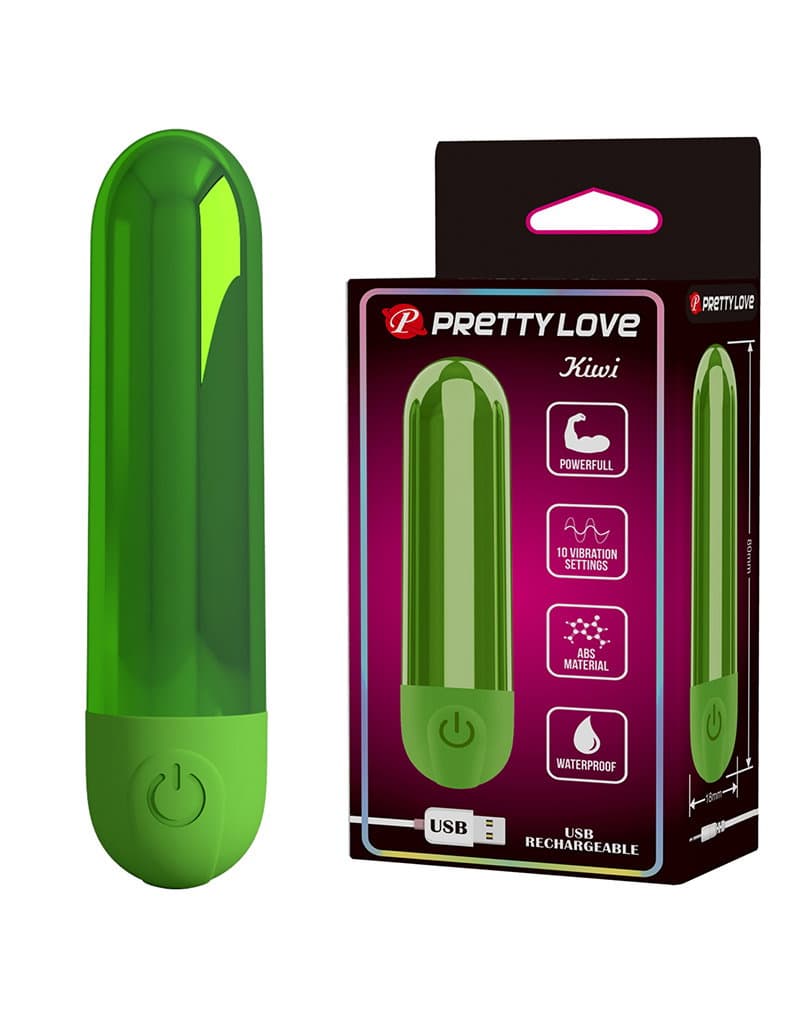 PL - Kiwi - Bullet Vibrator - Groen 1