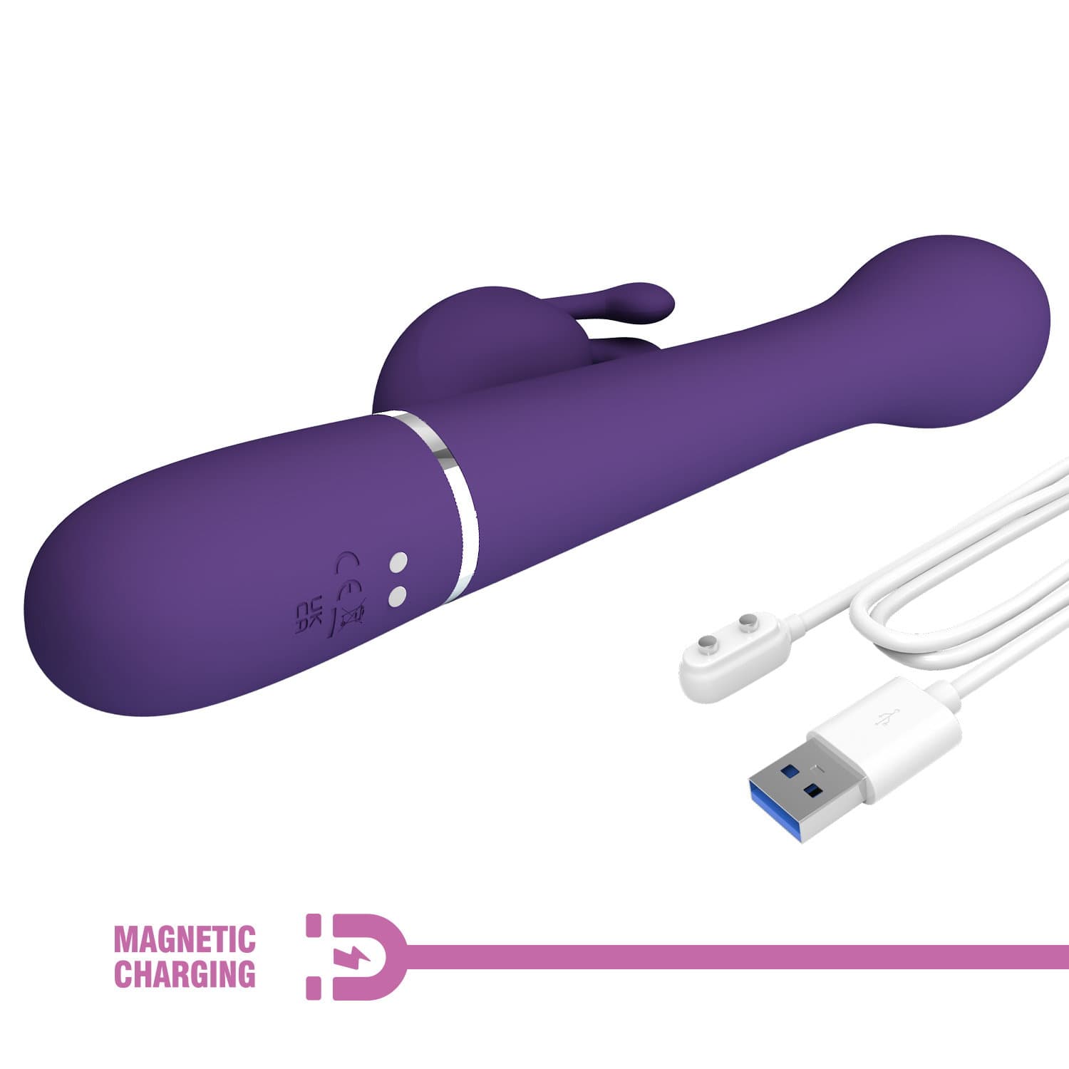 PL - Dejon - Rabbit Vibrator - Paars 9