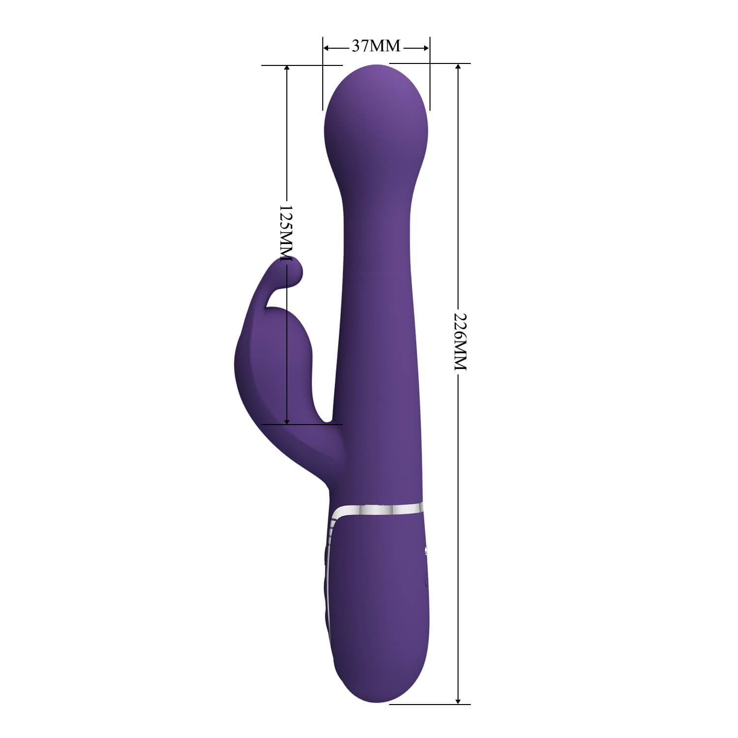 PL - Dejon - Rabbit Vibrator - Paars 10