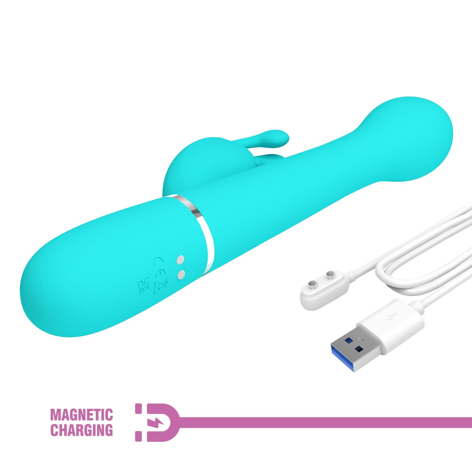 PL - Dejon - Rabbit Vibrator - Blauw 9
