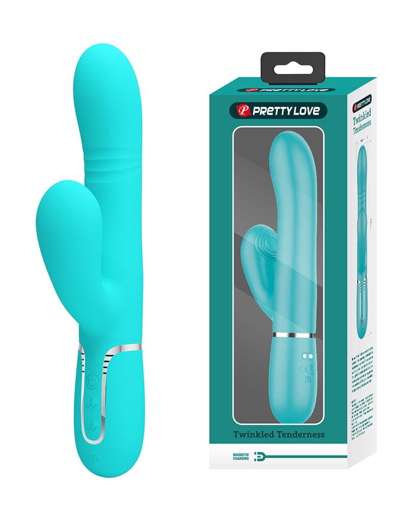 PL - Maviana - Rabbit Vibrator - Blauw 1