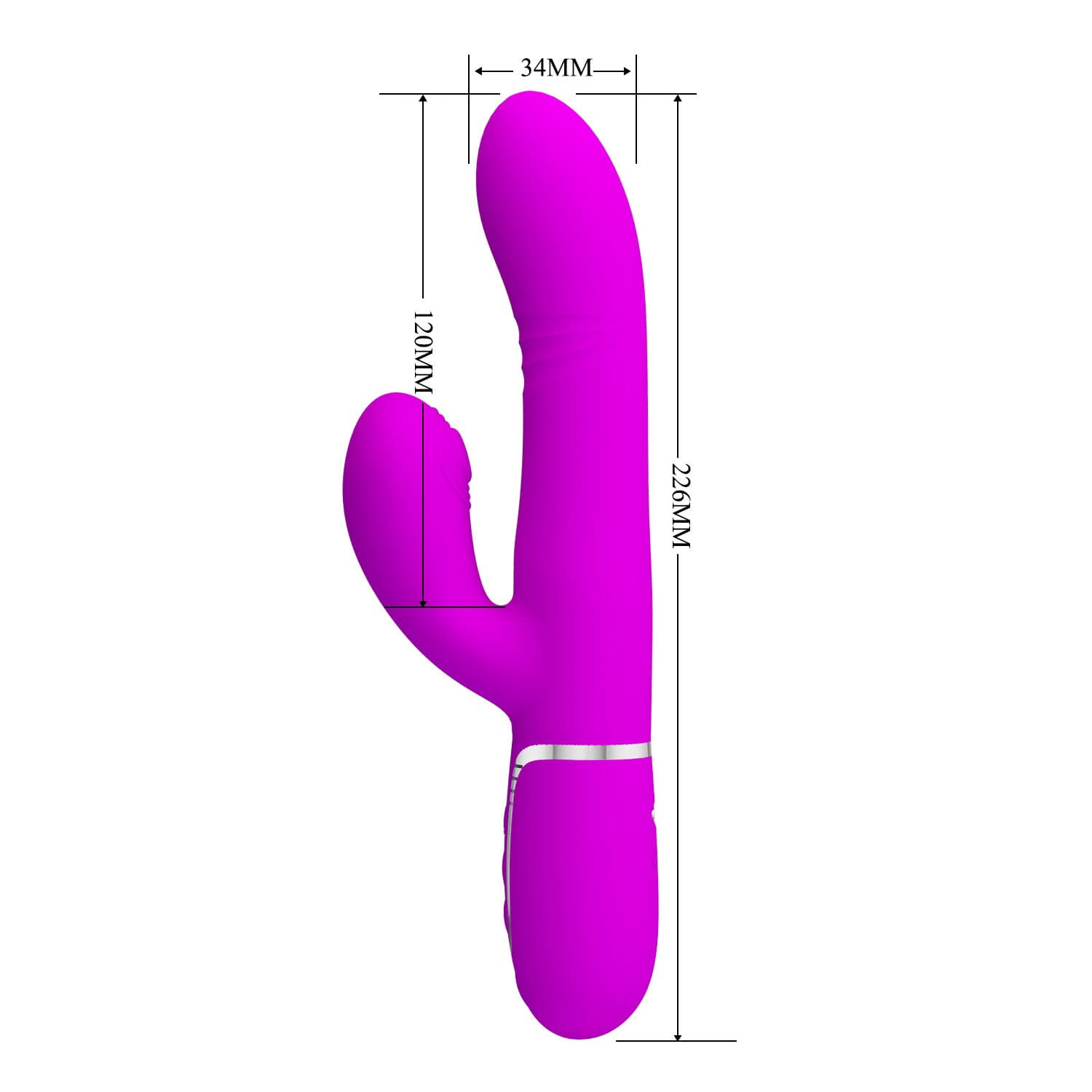 PL - Maviana - Rabbit Vibrator - Paars 9