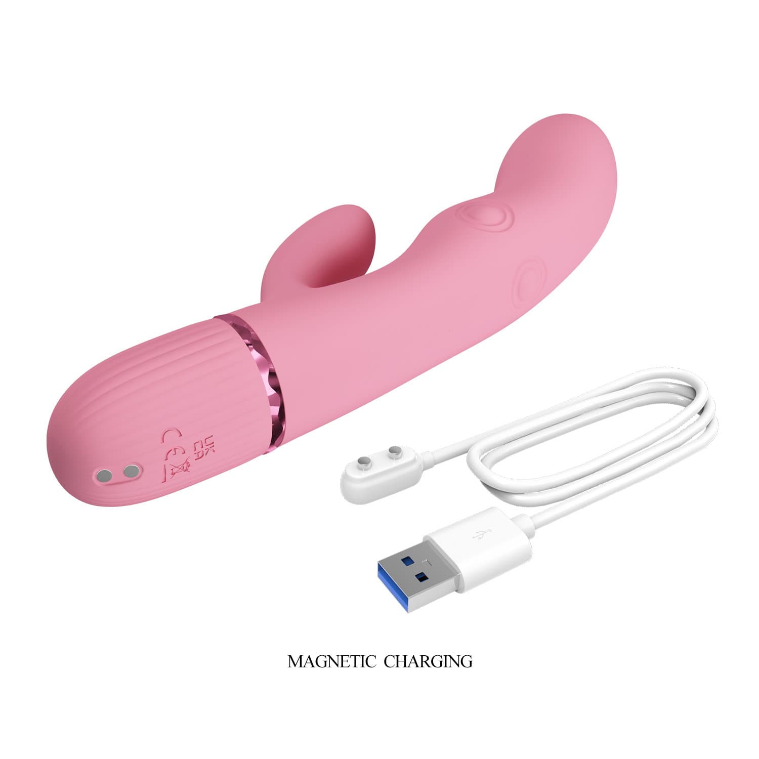 PL - Zach - Rabbit Vibrator - Roze 9