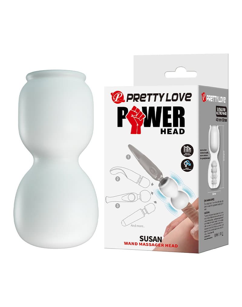 PL - Susan - Powerhead-opzetstuk - Wit