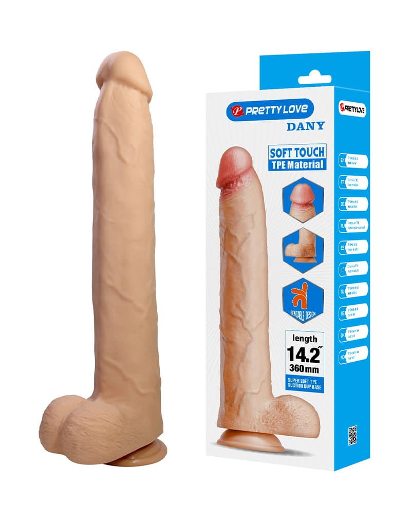 PL - Dany - Super Huge Dildo - Nude