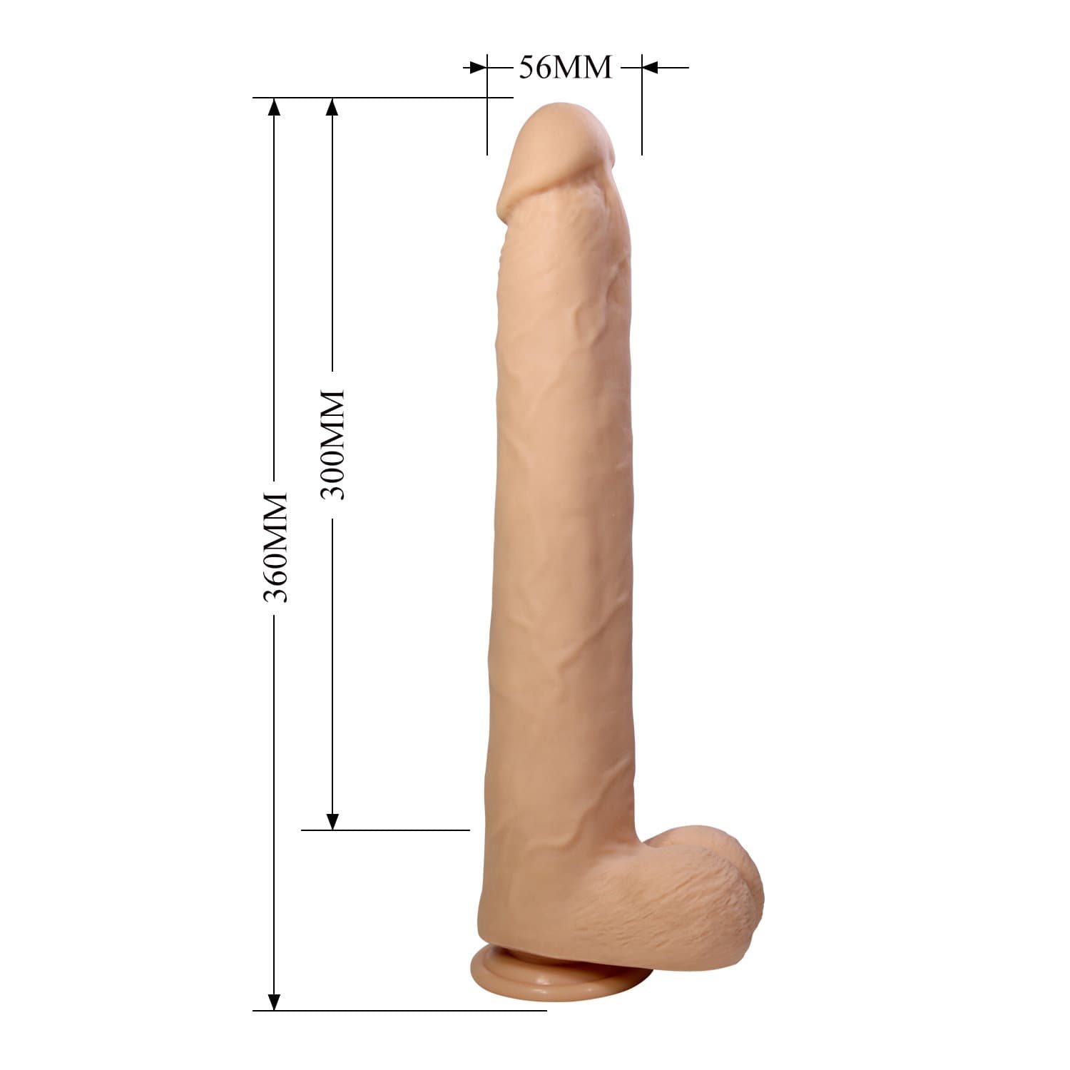 PL - Dany - Super Huge Dildo - Nude 7