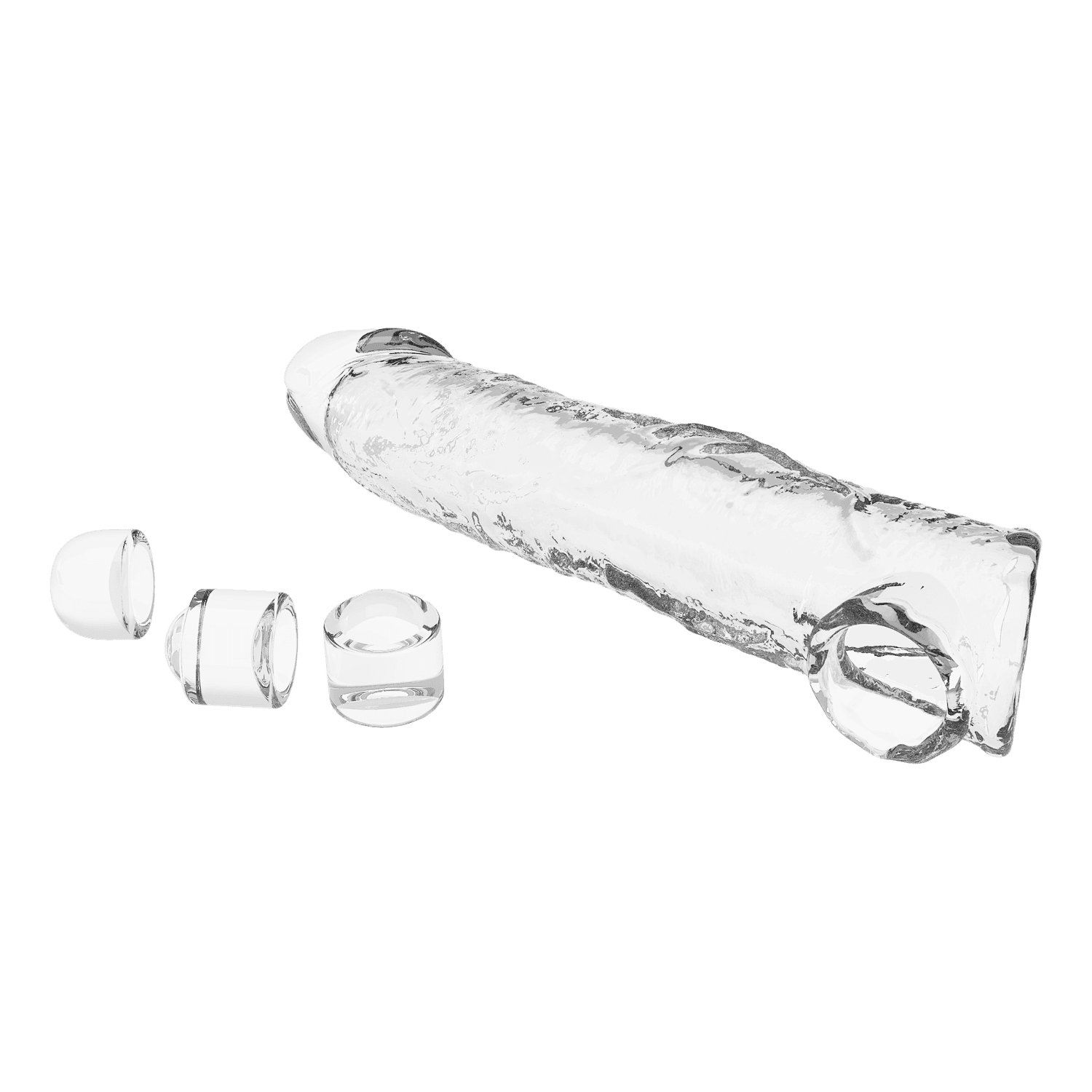 PL - Verlengstuk voor penis - 26 cm - Transparant 6