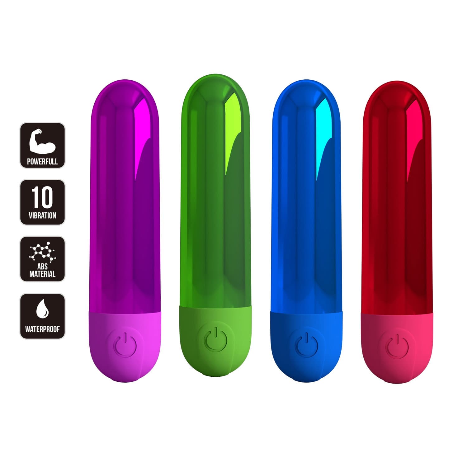 PL - Mini Bullet Display - 32 stuks - Diverse kleuren 6