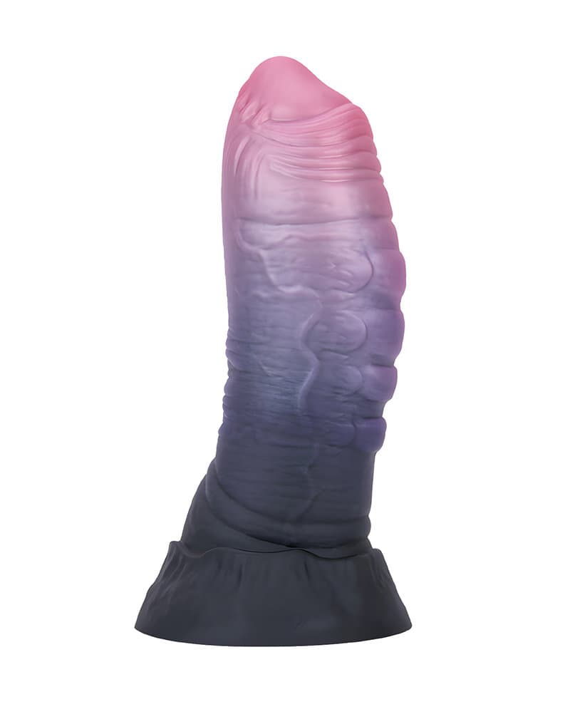 Power Monsters - Dreadful Fiend - Rippled Monster Dildo - 24 cm - Mix Color 2