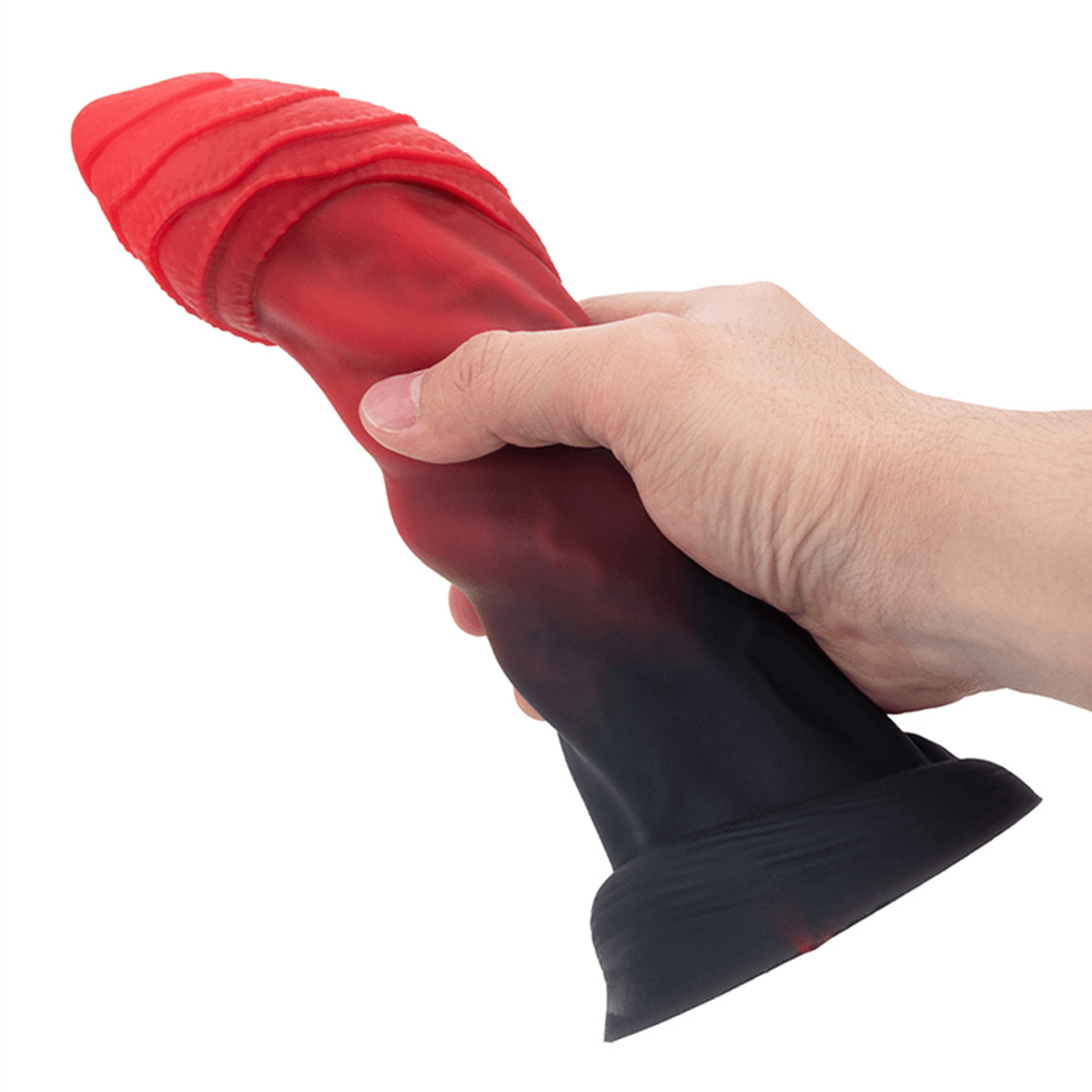 Power Monsters - Infernal Goliath - Rippled Monster Dildo - 25 cm - Mix Color 5