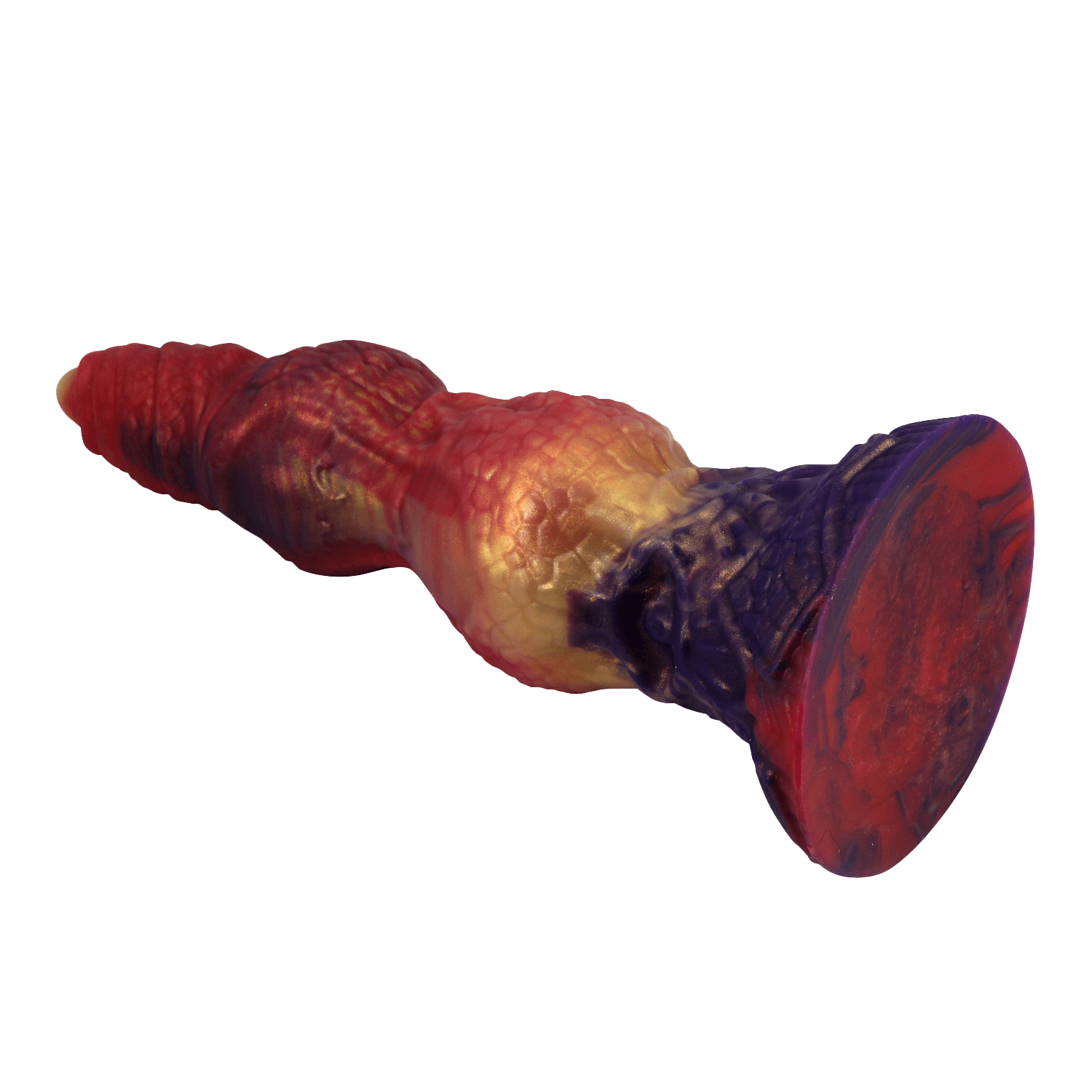 Power Monsters - Savage BeastLord - Rippled Monster Dildo - 24 cm - Mix Color 4