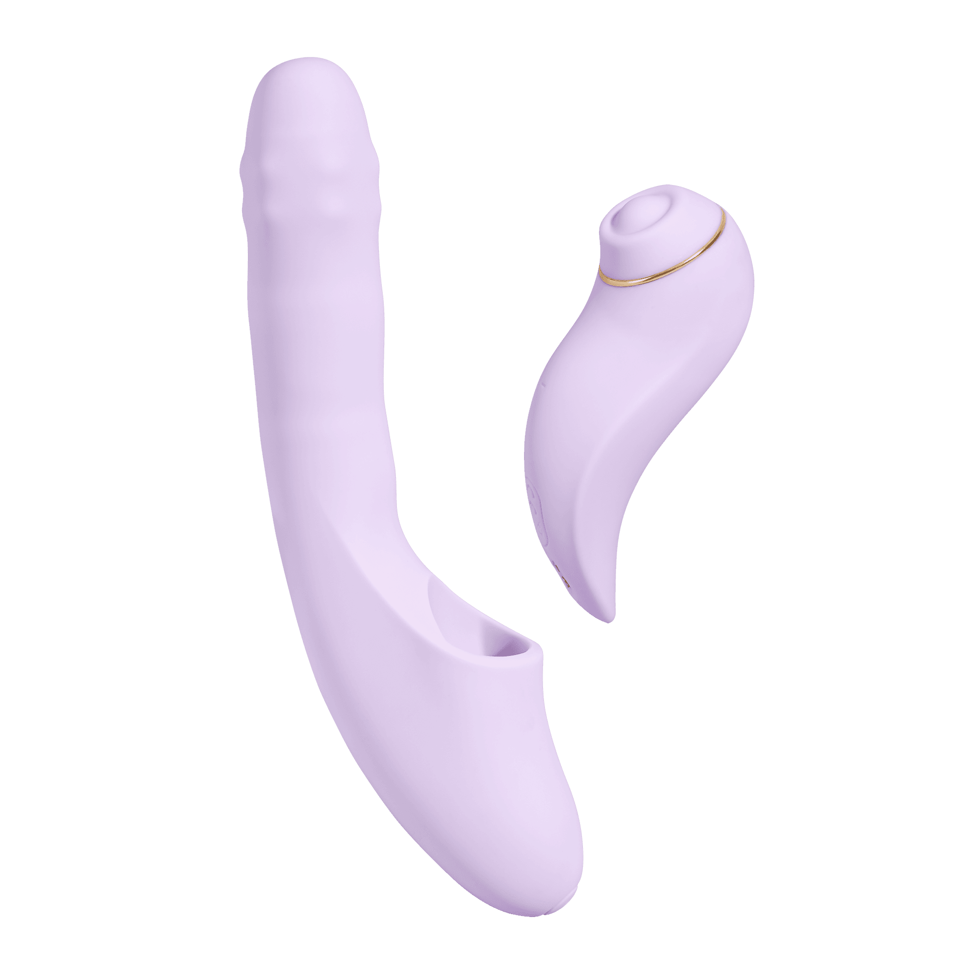 SVAKOM DuoGlow – Thrusting kralenvibrator met pulserende stimulator – Lila 5