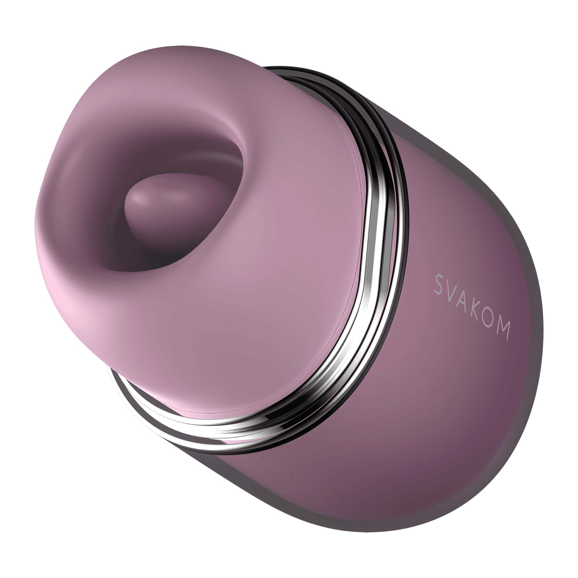 SVAKOM – Klitty – Dual-Action Licking & Suction Stimulator – Dusty Lavender 3