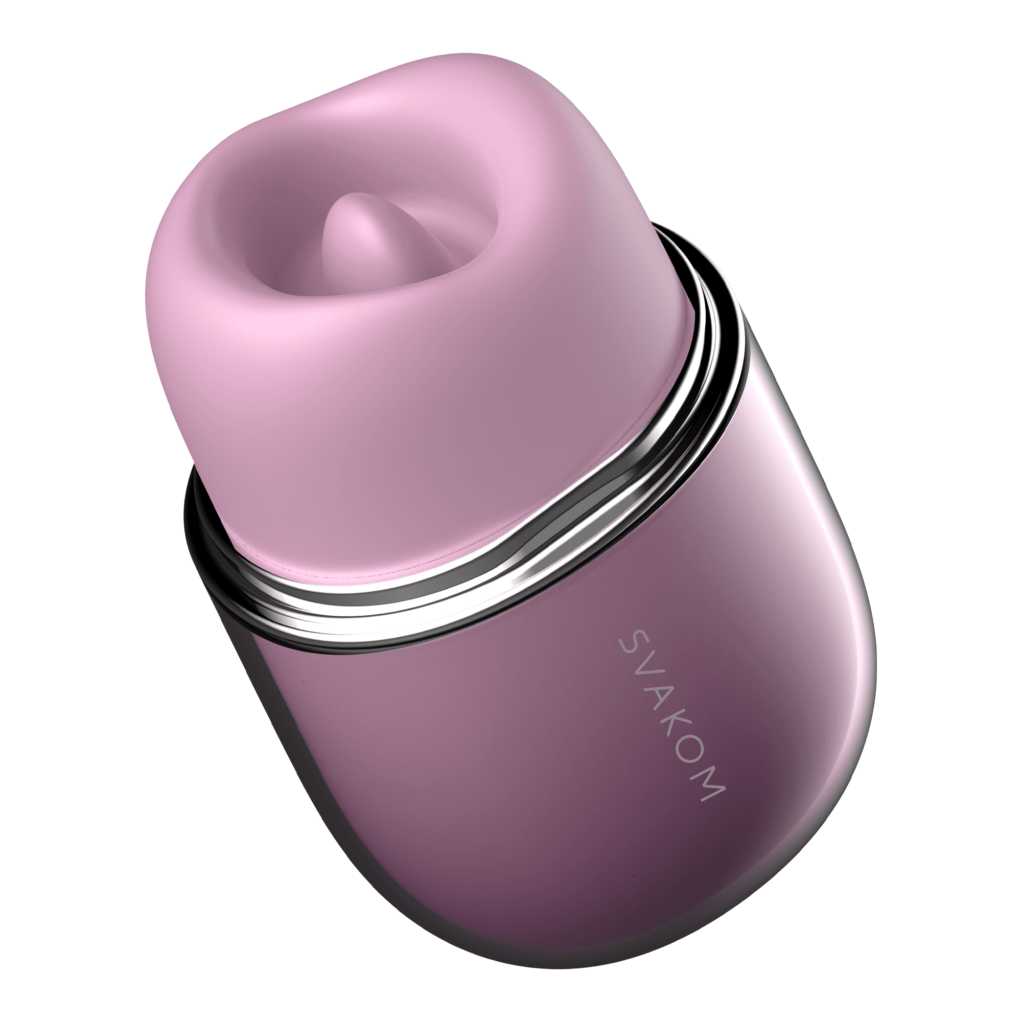 SVAKOM – Klitty – Dual-Action Licking & Suction Stimulator – Dusty Lavender 4
