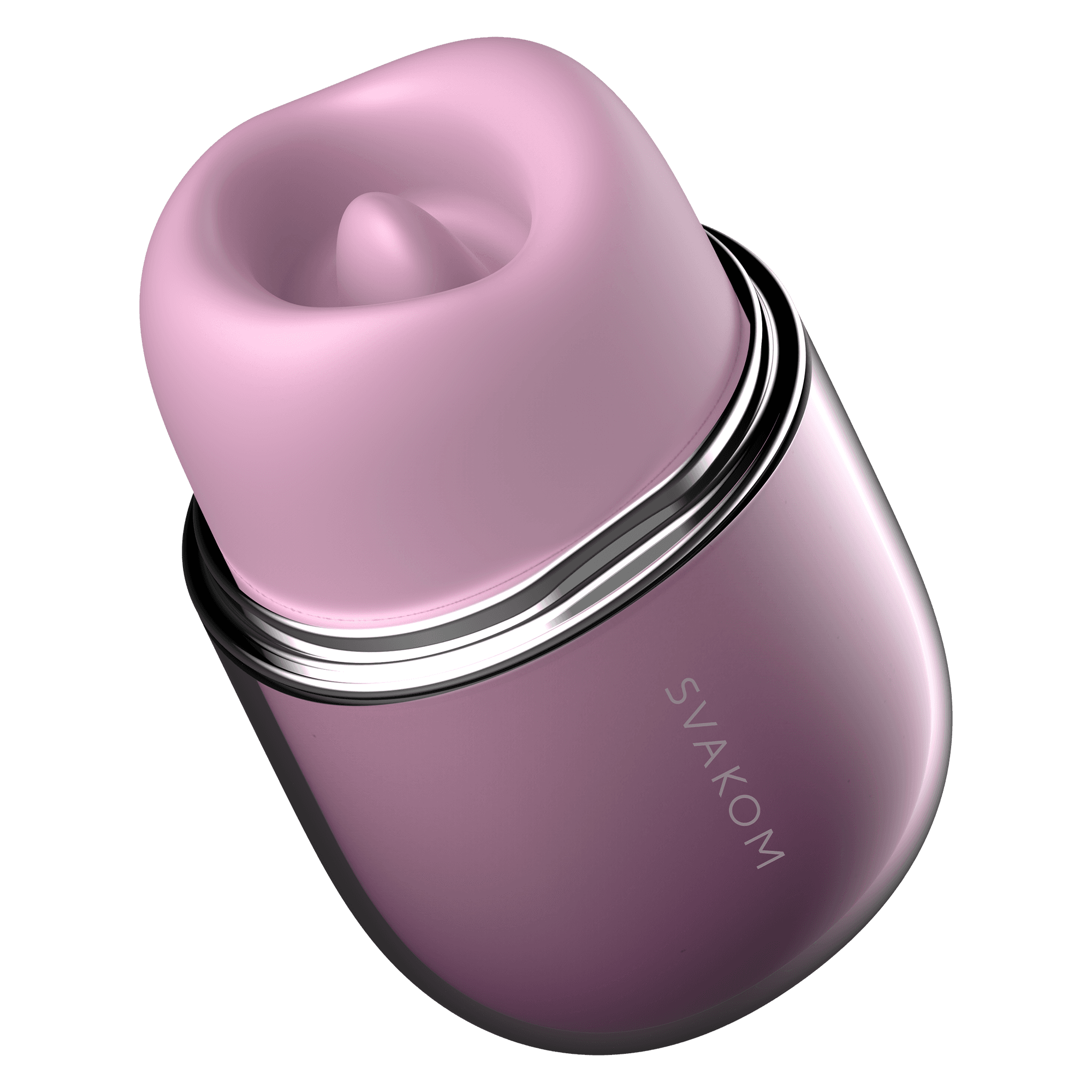 SVAKOM – Klitty – Dual-Action Licking & Suction Stimulator – Dusty Lavender 10