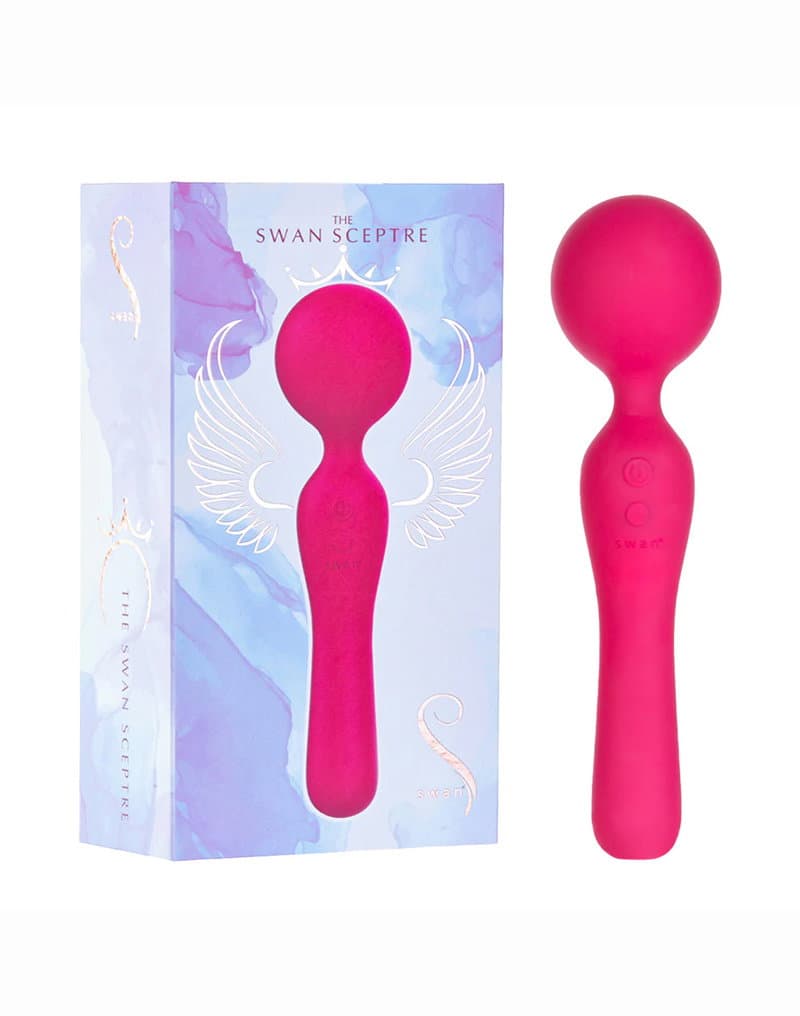Swan - Sceptre - Dual-Use Wand Massager - Roze 1