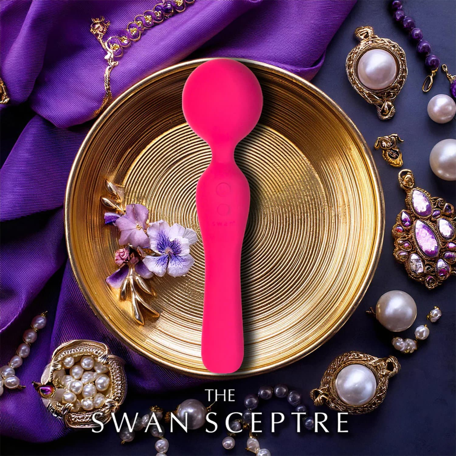 Swan - Sceptre - Dual-Use Wand Massager - Roze 8