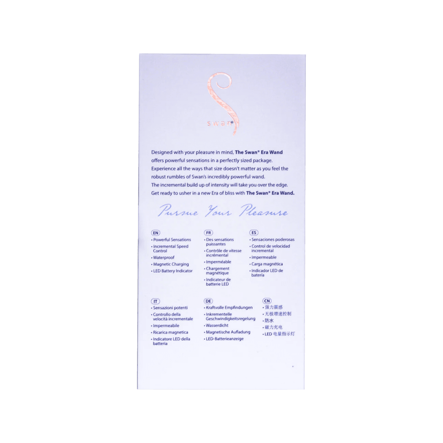 Swan - Era - Vibrerende mini-wand - Lila 4