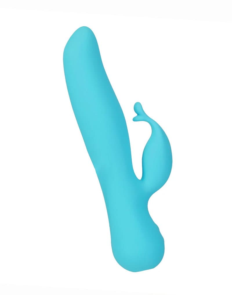 Swan - Kissing - Dual Action Rabbit Vibrator - Blauw 1
