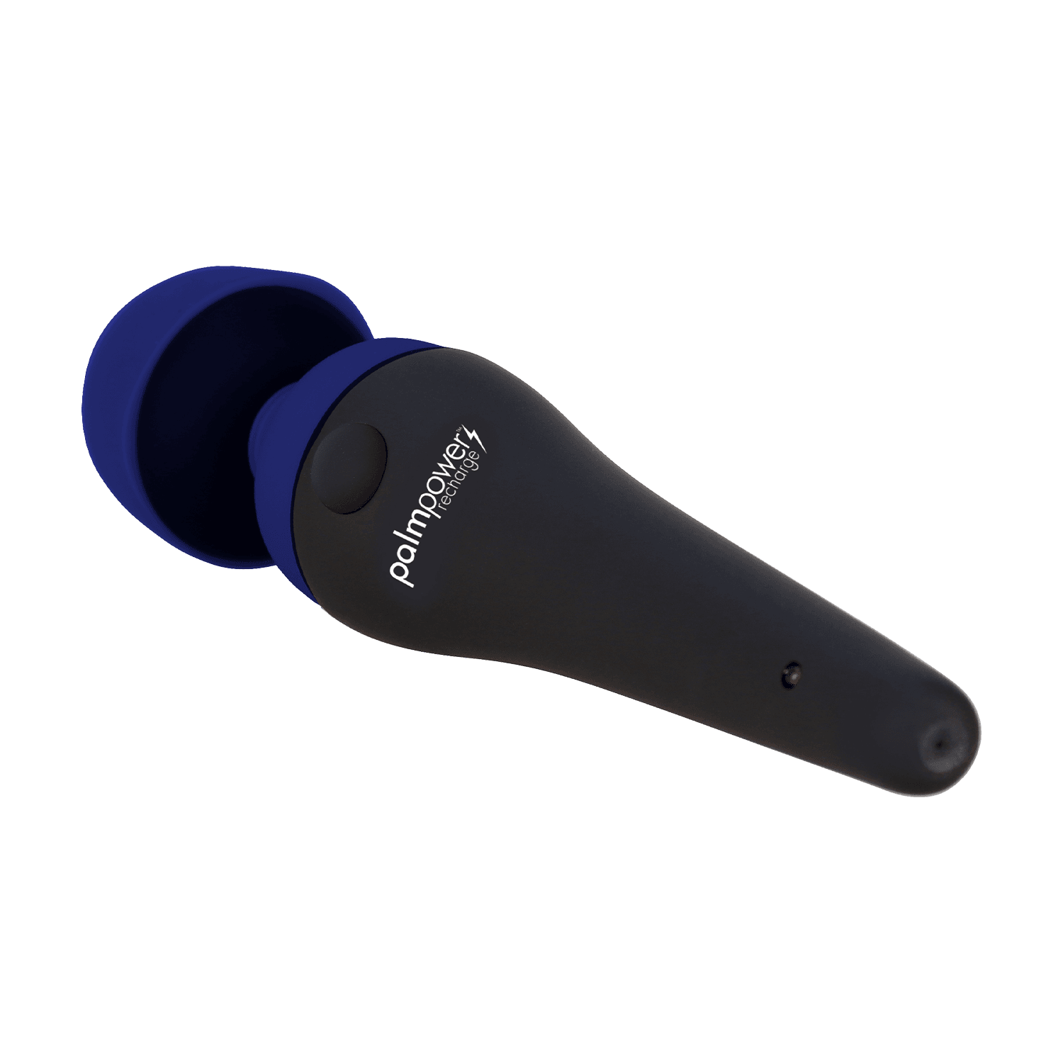 PalmPower - Recharge Wand Massager - Zwart/Blauw 3