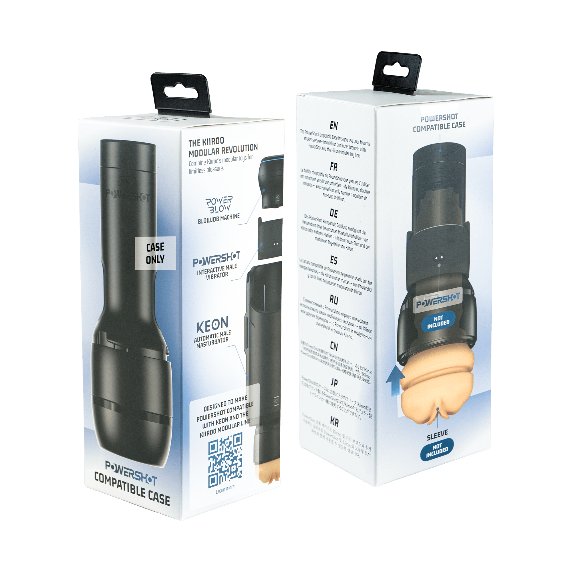 KIIROO - Stroker Case compatibel met PowerShot – Zwart 2