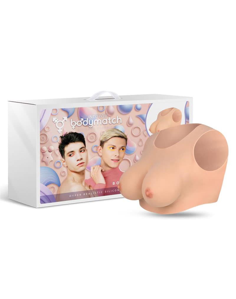 BODYMATCH - Bowie - Realistische siliconen borstprothese - D-cup - Huidskleur