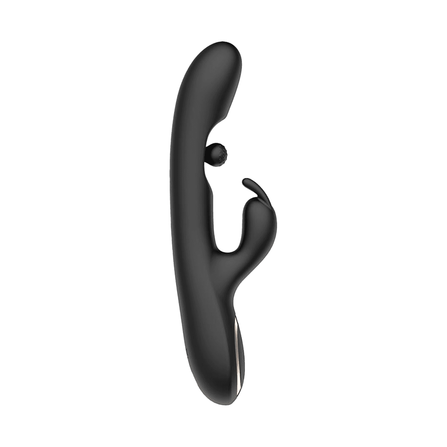 IY - Patty - Rabbit Vibrator met roterende bal - Zwart 5