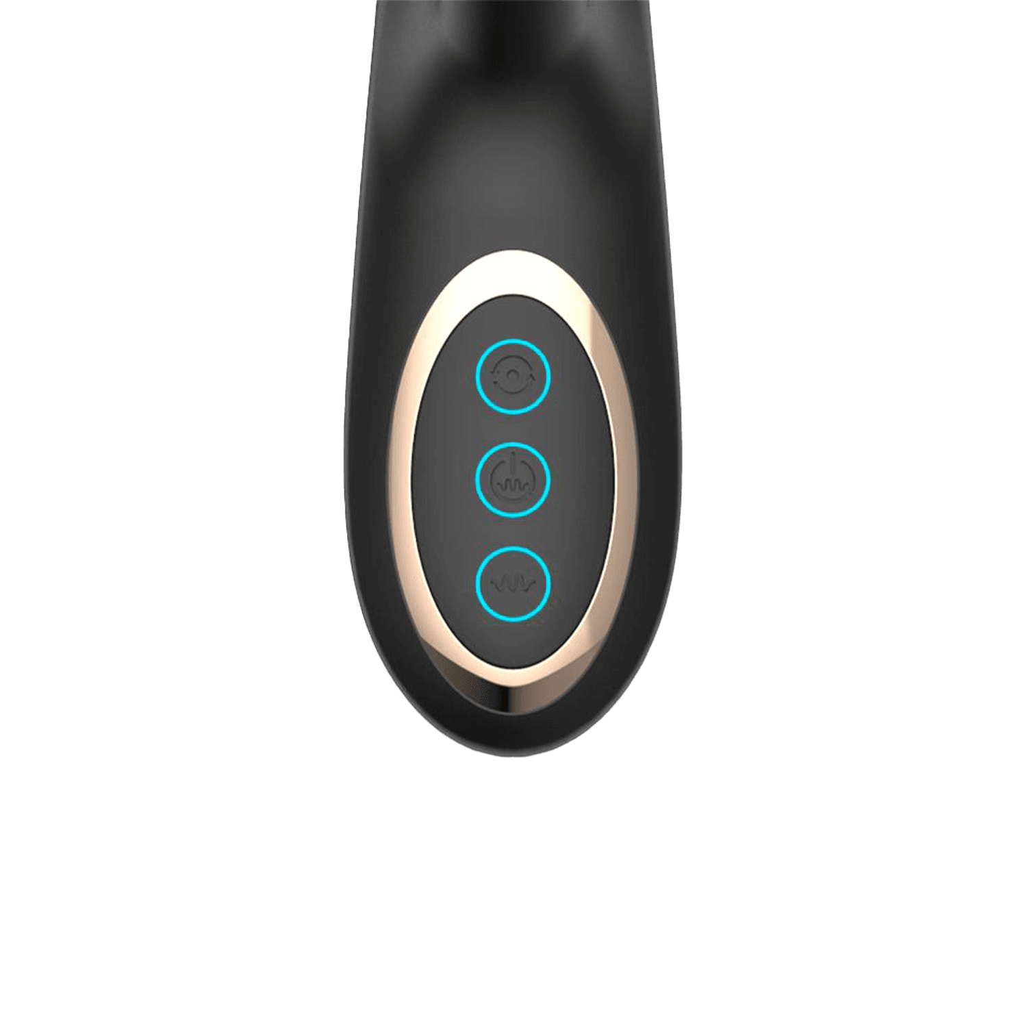 IY - Patty - Rabbit Vibrator met roterende bal - Zwart 7