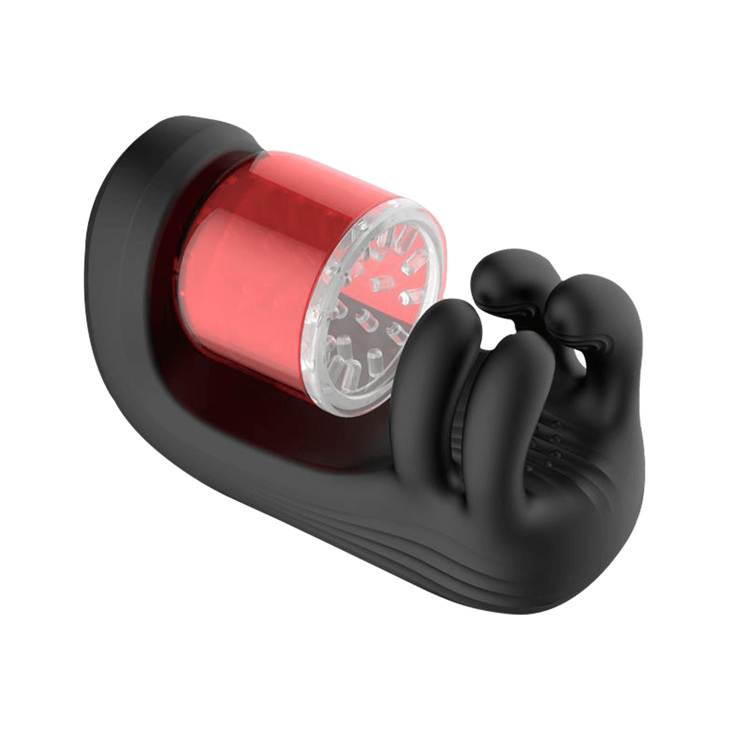 IY - Torky - Compresserende, roterende masturbator met app-bediening - Zwart 4
